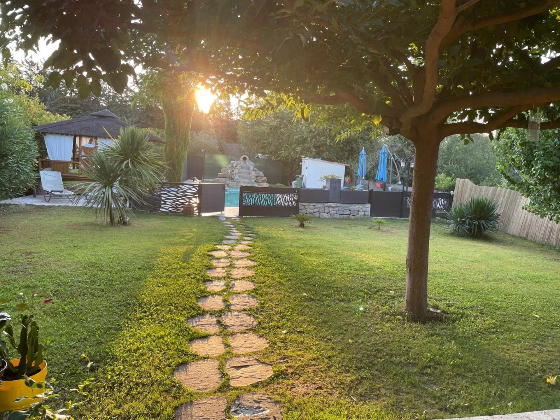 Maison Provence Plain Pied Avec Air De Jeu Enfants Aix-en-Provence Esterno foto