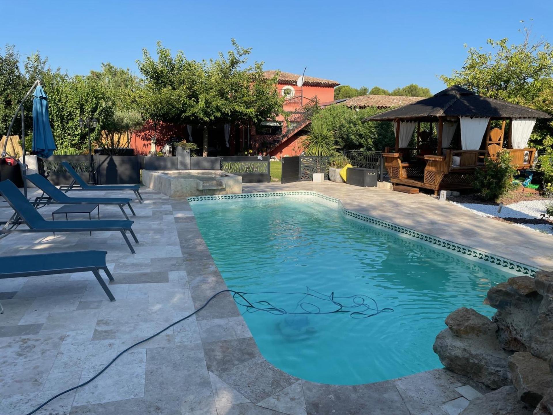 Maison Provence Plain Pied Avec Air De Jeu Enfants Aix-en-Provence Esterno foto