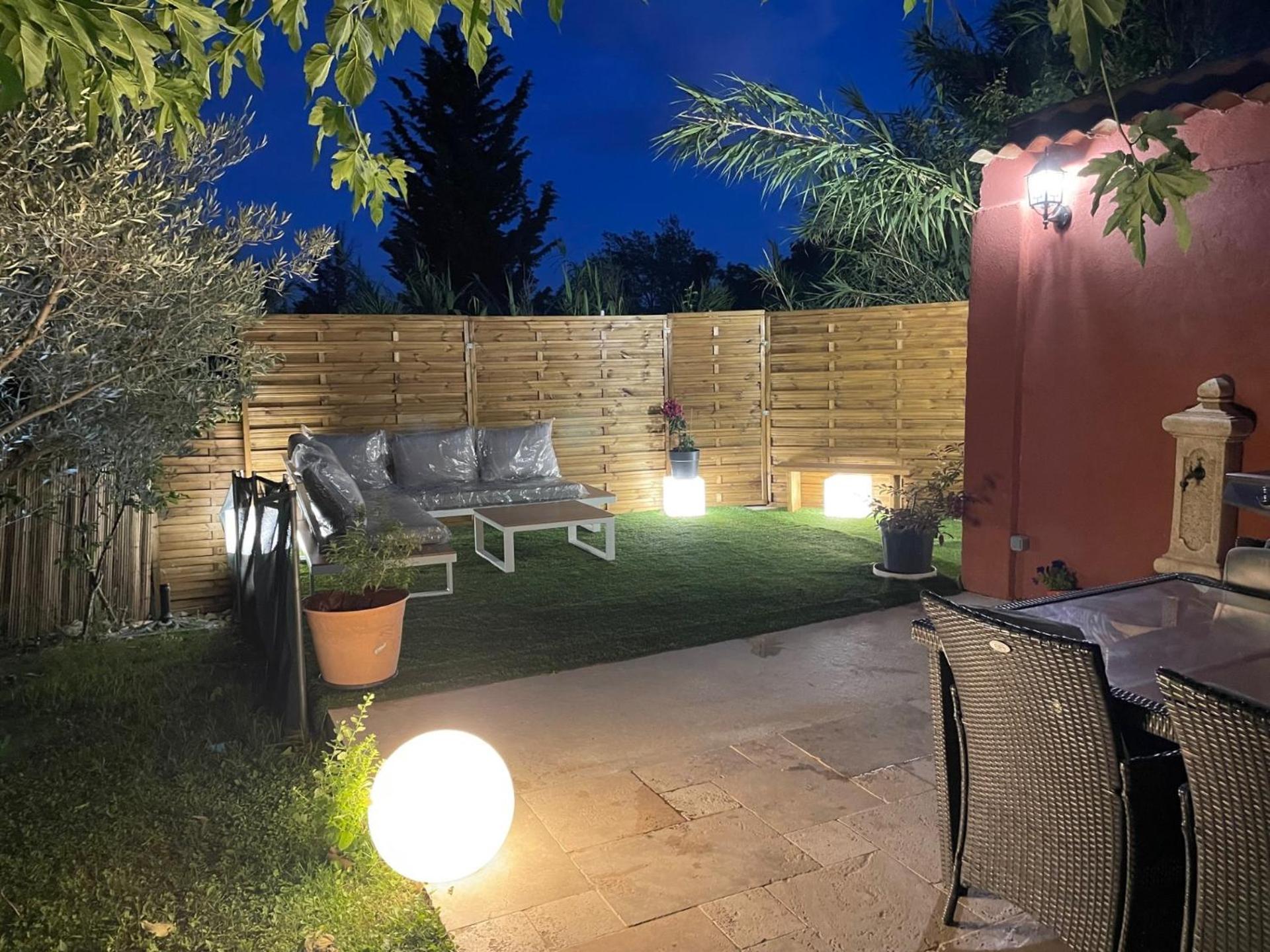 Maison Provence Plain Pied Avec Air De Jeu Enfants Aix-en-Provence Esterno foto